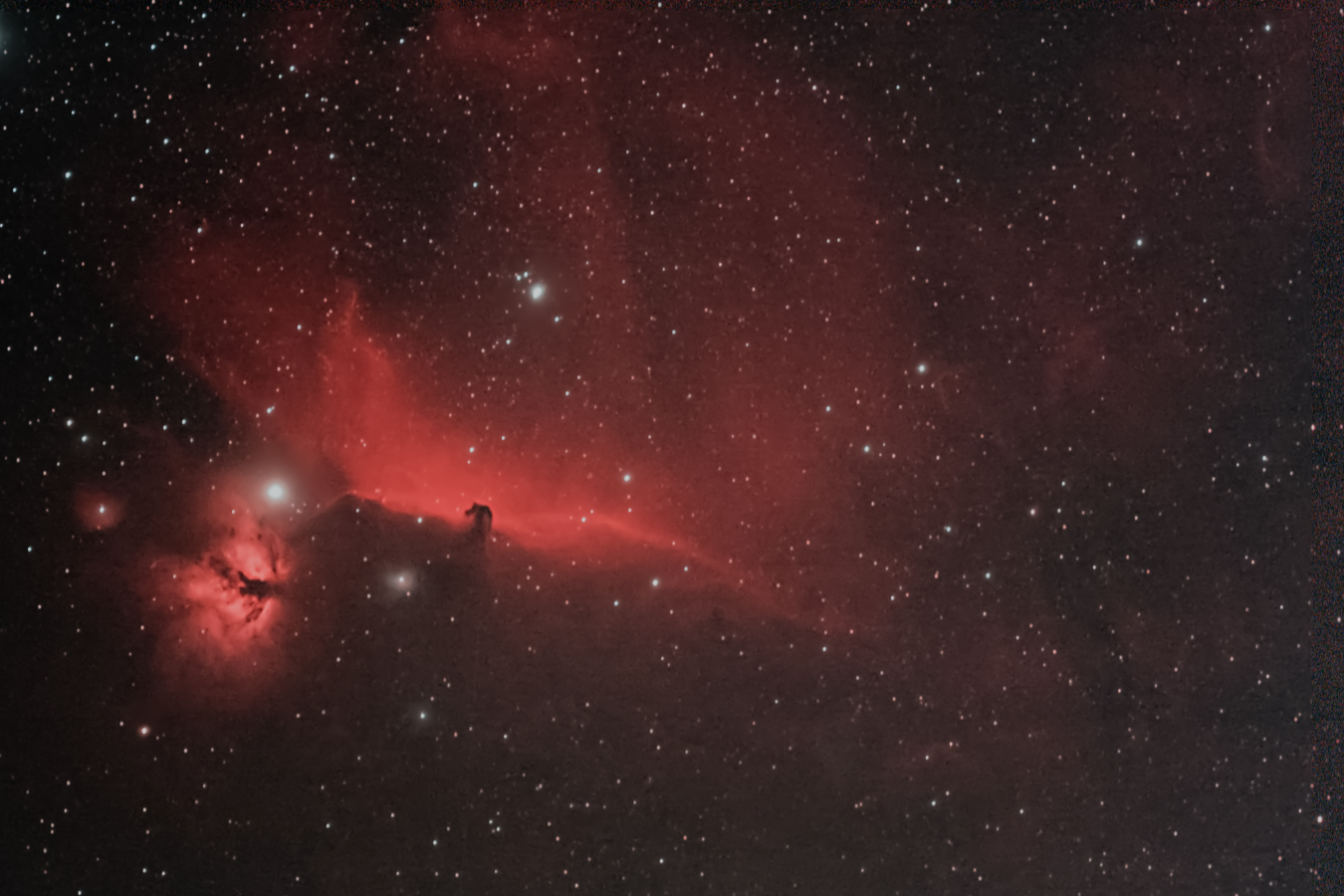 NGC2024+B33 Flammennebel & Pferdekopfnebel