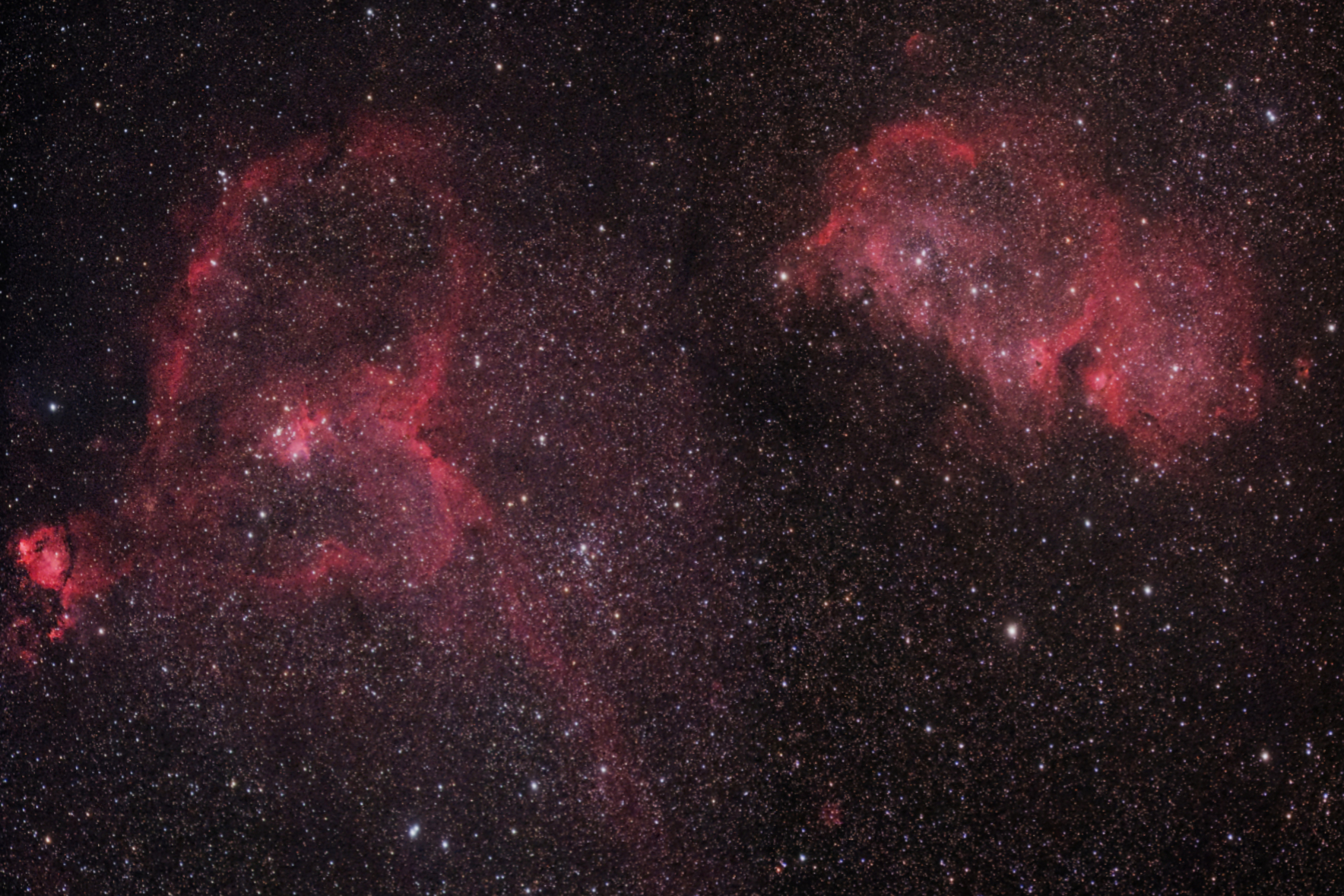 IC1805+IC1848 Heart & Soul