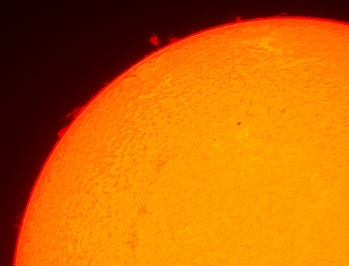 H-Alpha-Sonne, Mär 2014